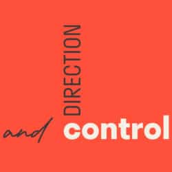 Text: Direction and control