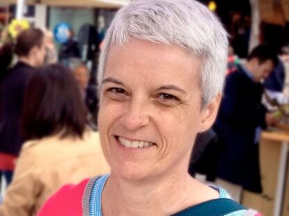 Lesley Fraser smiling